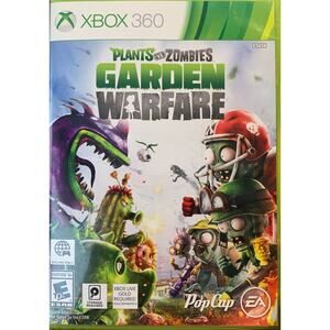 Plants vs Zombies Garden Warfare XBox 360 Microsoft COMPLETE CIB VERY Fast Ship!